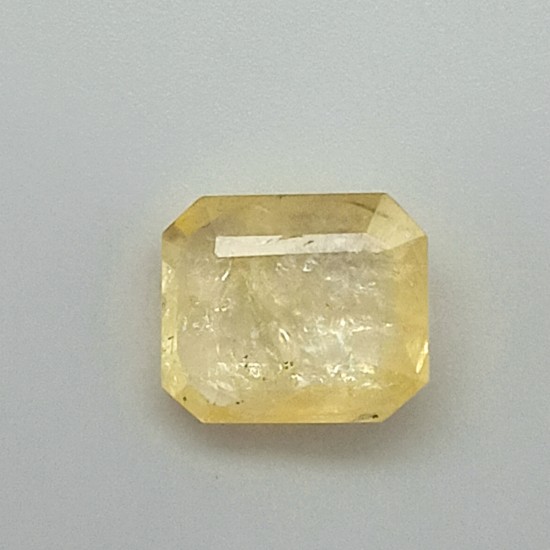 Yellow Sapphire (Pukhraj) 7.27 Ct Best Quality Yellow Sapphire (Pukhraj) 7.27 Ct Best Quality